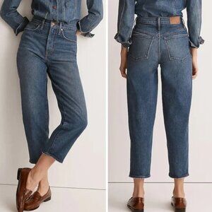Madewell Balloon Jeans Women's 32 High Rise Ellisboro Wash NG265